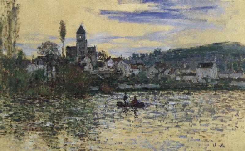 Claude Monet The Seine at Vetheuil oil painting picture